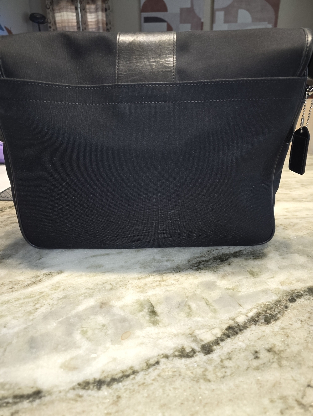 COACH Transatlantic Messenger Authentic Leather/Neoprene. - Picture 8 of 8